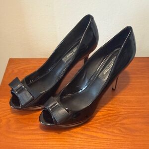 White House Black Market Peep-Toe Heels